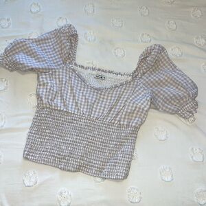 Abercrombie & Fitch Gingham Top